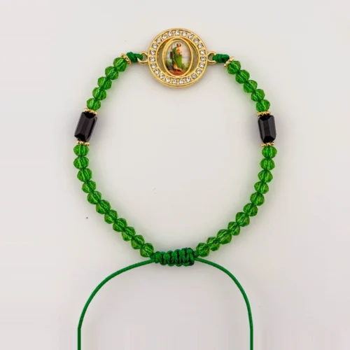 Pulseras verdes San Judas