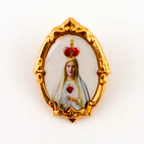Pin oval Virgen de Fátima