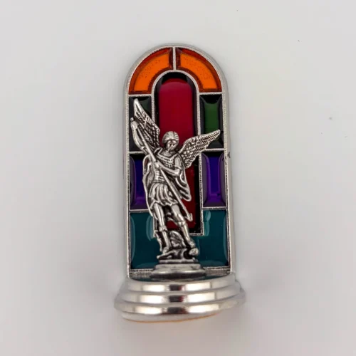 Imagen Vitral San Miguel Con Pegatina