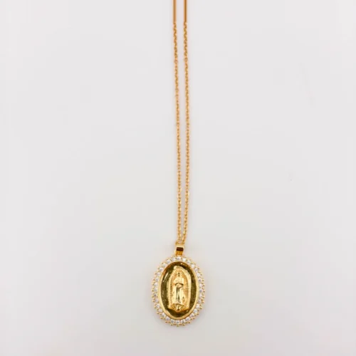 Cadena Y Dije Ns De Guadalupe Circonias