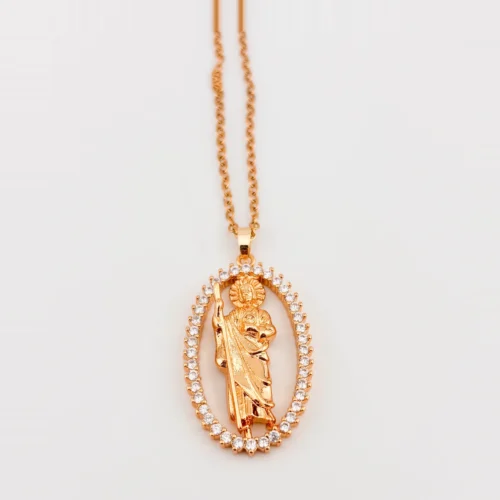 Cadena Y Dije SJ Grande Con Circonias