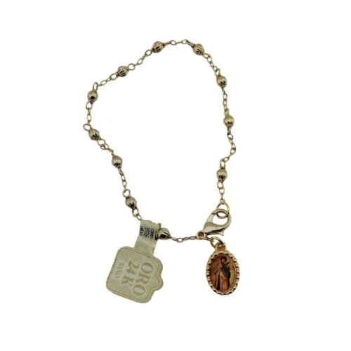 020PU0016 Pulsera S. Judas Baño de Oro