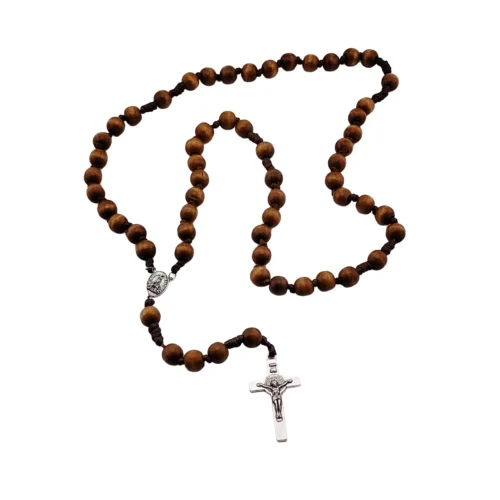 030RO0030 Rosario de Madera de 10 mm (adorno casa)